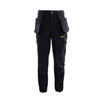 Tech Mens Black Cargo Trousers 2Xl