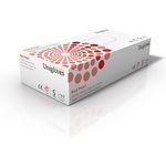 Red Nitrile Disb Gloves L Pk100