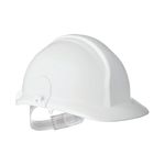 Champion White Unvented Sr Helmet