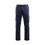 Mens Navy Cargo Trousers 32R