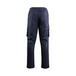 Mens Navy Cargo Trousers 32R