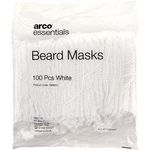 White Beard Nets Pk100