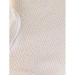White Cotton Microdot Gloves L Pk12