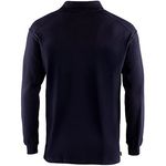 Mens Navy Arc-Flash Ls Polo L