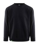 Unisex Blk Cneck Sweatshirt M