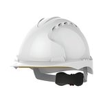 Evo3 White Vented Wr Saf Helmet