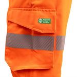 Orange Hi-Vis Cargo Trs 36R