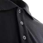 Responsible Mens Black Polo 4Xl