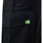 Responsible Mens Blk Cargo Trs40S