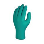 Teal Pf Nitrile Disb Gloves S Pk100