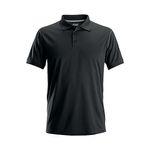 Arw 2721 Men Blk Breathable Polo Xl