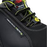 Endurance Black/Grn Saf Trainers 11