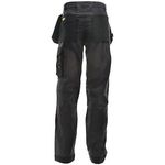 Memphis Mens Gy/Bk Stretch Trs 34R