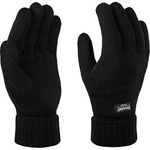 Thinsulate Black Gloves 1Pr