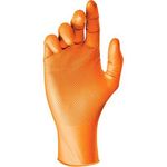 Hot Org Nitrile Gloves 7 Pk50