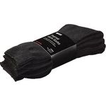Black Thermal Socks Prs 6-11 Pk3
