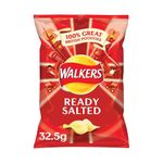 Walkers Ready Saltd Crsp 32.5G Pk32