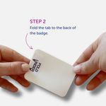 Self-Adhesive Visitor Badges Roll