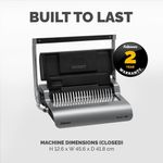 Quasar+ 500 Manual Comb Bndg Machine