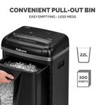 Fellowes 450M Micro-Cut Shrd Black