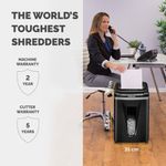 Fellowes 450M Micro-Cut Shrd Black