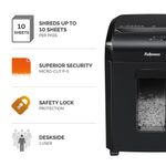 Fellowes Powershred 10M Mcut Shrd