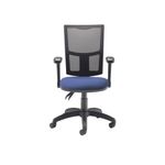 Lumo Mesh Chr Fdng Arms Royal Blue