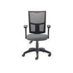 Lumo Mesh Chr Fdng Arms Charcoal