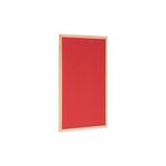 Bi-Office Memo Cork Brd 600X900 Red