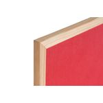 Bi-Office Memo Cork Brd 600X900 Red