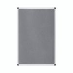 Grey Felt Nboard 60X90Cm Alu Frame