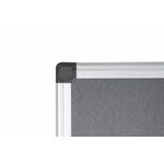 Grey Felt Nboard 60X90Cm Alu Frame