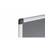 Grey Felt Nboard 60X90Cm Alu Frame