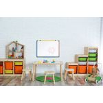 Bi-Office Colour Frm Mag Brd 600X450