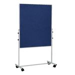 Bi-Office Mob Felt Brd 1500X1200 Blu