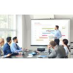 Bi-Office Tripod Proj Screen 1750Mm