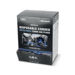 Qed Cord Detect Earplugs Blue Pk200