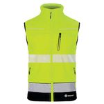 Deltic Hi Vis Gilet Sylw/Nblue L