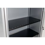 Bisley Slotted Shelf Black