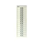 Bisley 15 Mdr Filing Cab Chalk White