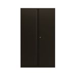 Bisley 2 Door Cupboard Black