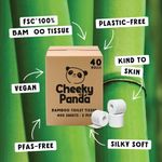 Cheeky Panda Toilet Roll 400 Sh Pk40