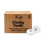 2-Ply Maxi Jumbo Wc Roll 300M Pk6