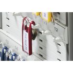 Durable Key Clip Assorted Pk6