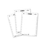 Durable 160 Inserts 60X90Mm Pk160