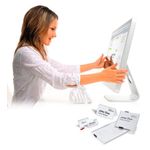 Durable Insert Sheets 52X100Mm Pk40