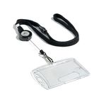 Durable Textile Lanyrd W/Bdg Rl Pk10