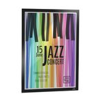 Durable Duraframe Poster Frm A2 Blk