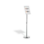 Durable Floor Infostand Alu-Snap A4