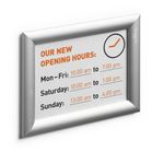 Durable Alm Snap Frame A5 Silver